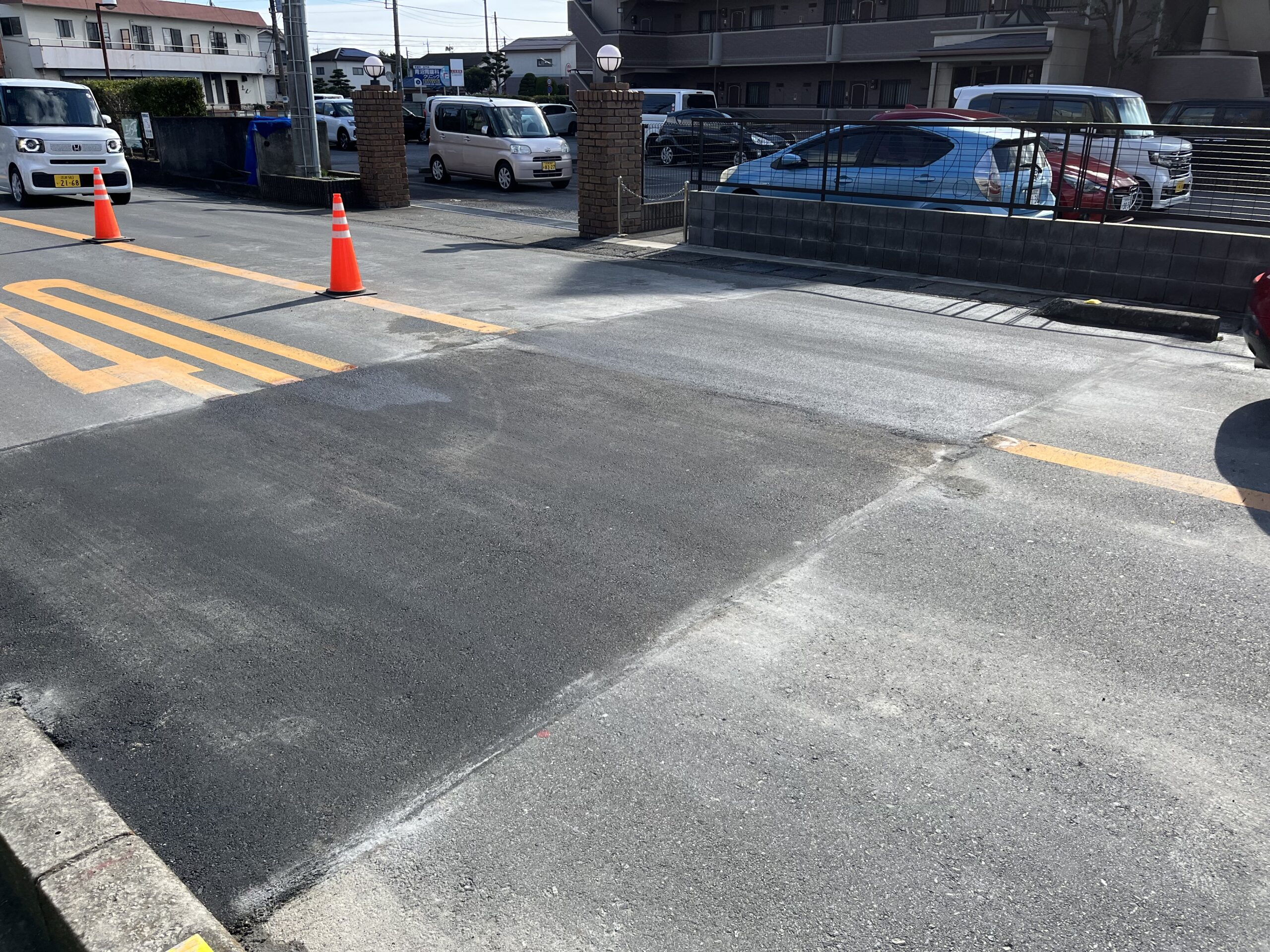 沼津市　アスファルト舗装本復旧