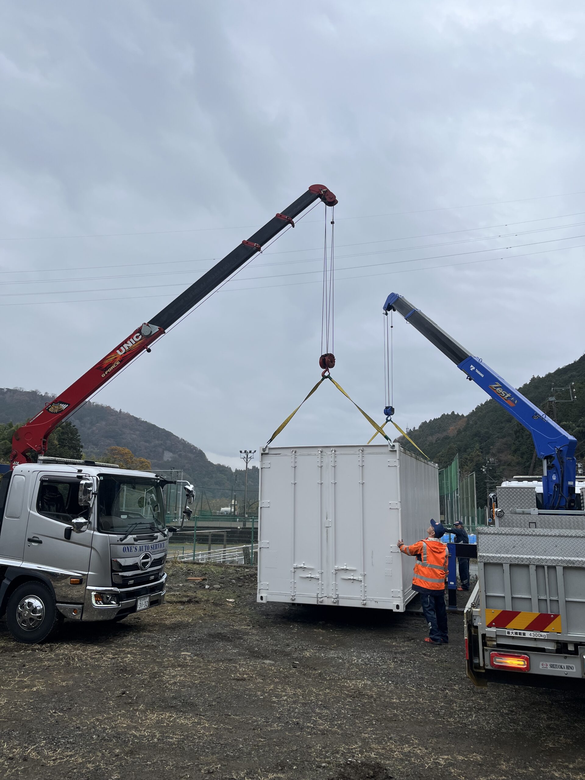 富士市北松野　🤲置き場　コンテナ設置🤲